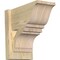 Ekena Millwork Merced Traditional Rough Sawn Outlooker, Douglas Fir, 8"W x 14"D x 14"H OUT08X14X14MRC01RDF - alternate 1